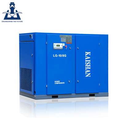 13m3/min 75kw oil free electric stationary screw air compressor