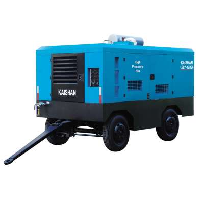 Eco screw air compressor for water well drilling rig