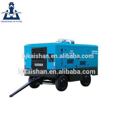 Waimaotong retail LGCY-13/13 Diesel engine portable screw air compressor 300 psi portable air compressor