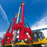 RockTec RT80 Mini Rotary Pile Portable Machinery Full Hydraulic Drilling Rig Machine for Sale