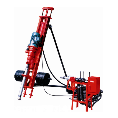 Cheap and small drilling KQD100 machine for mining borehole &mineral work